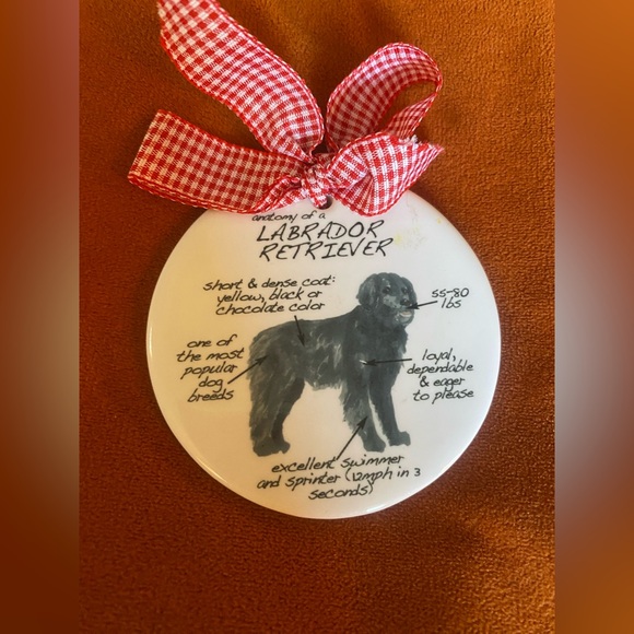 labrador retriever holiday ornament - dog breed gifts - Picture 3 of 4